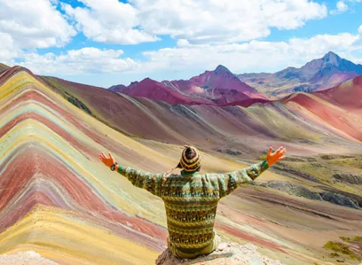 Tagesausflug Rainbow Mountain ab/bis Cuzco ( internationale Gruppe)