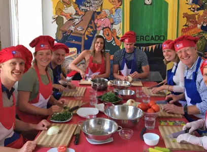 Cours de cuisine chilienne avec visite du marché de Valparaiso