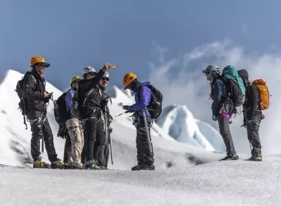 Randonnée sur le glacier Grey