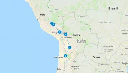 Peru, Bolívia e Chile Explorer