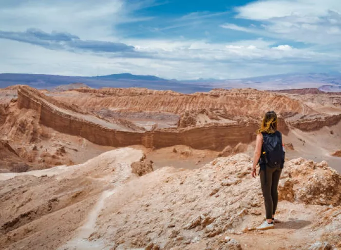 O impressionante Valle de la Luna no Deserto do Atacama (Chile)